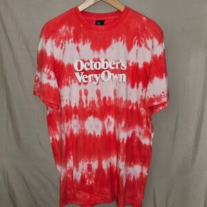 Drake‎ October's Very Own OVO Tie Dye Graphic T-Shirt